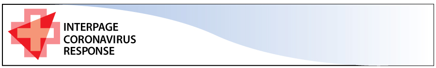 Interpage Coronavirus image for the Coranvirus response page Interpage Coronavirus / Covid-19 Response Banner and Chart